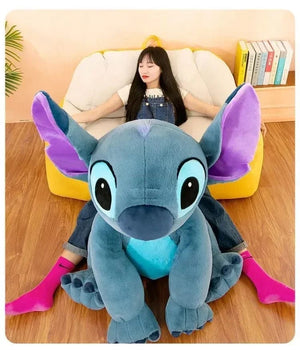 Planet Gates Disney Lilo&stitch Plush Dolls Giant Size Soft Stuffed Animal Plushie Doll Kawaii Couple Sleeping Pillow Decor Softmaterial Toys