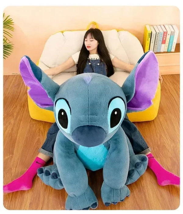 Planet Gates Disney Lilo&stitch Plush Dolls Giant Size Soft Stuffed Animal Plushie Doll Kawaii Couple Sleeping Pillow Decor Softmaterial Toys