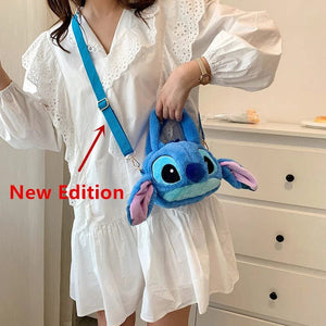 Planet Gates Disney Lilo & Stitch Plush Toys Kawaii Tigger Winnie The Pooh Anime Stuffed Toys Children Cartoon Plushie Soft Girls Plush Bag