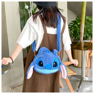 Planet Gates Disney Lilo & Stitch Plush Toys Kawaii Tigger Winnie The Pooh Anime Stuffed Toys Children Cartoon Plushie Soft Girls Plush Bag