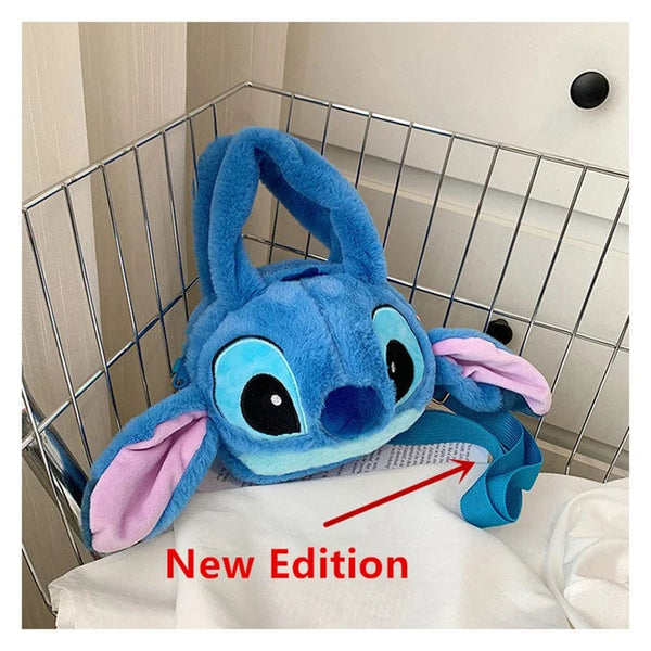 Planet Gates Disney Lilo & Stitch Plush Toys Kawaii Tigger Winnie The Pooh Anime Stuffed Toys Children Cartoon Plushie Soft Girls Plush Bag