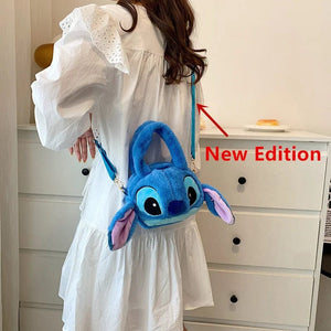 Planet Gates Disney Lilo & Stitch Plush Toys Kawaii Tigger Winnie The Pooh Anime Stuffed Toys Children Cartoon Plushie Soft Girls Plush Bag
