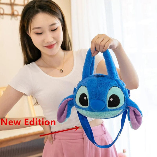 Planet Gates Disney Lilo & Stitch Plush Toys Kawaii Tigger Winnie The Pooh Anime Stuffed Toys Children Cartoon Plushie Soft Girls Plush Bag
