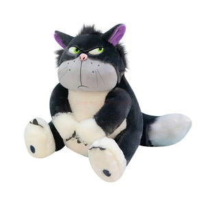 Planet Gates Disney Lucifer The Cat Cute Doll Plush Toy Throw Pillow Cat Doll Birthday Gift Valentine's Day Plush Children's Toy