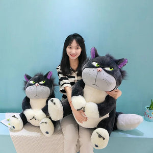 Planet Gates Disney Lucifer The Cat Cute Doll Plush Toy Throw Pillow Cat Doll Birthday Gift Valentine's Day Plush Children's Toy