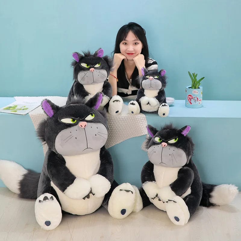 Planet Gates Disney Lucifer The Cat Cute Doll Plush Toy Throw Pillow Cat Doll Birthday Gift Valentine's Day Plush Children's Toy