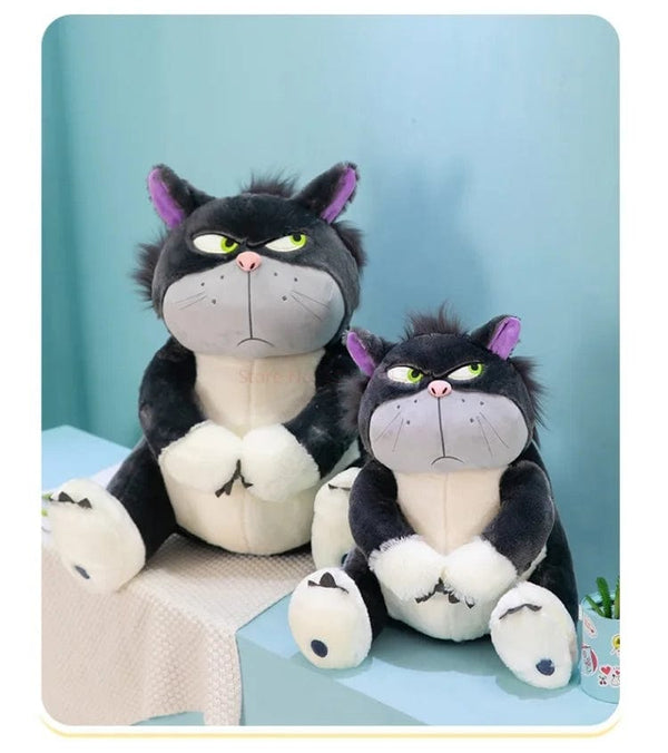 Planet Gates Disney Lucifer The Cat Cute Doll Plush Toy Throw Pillow Cat Doll Birthday Gift Valentine's Day Plush Children's Toy