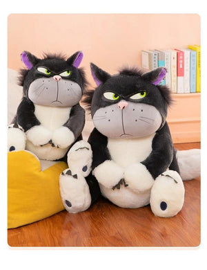 Planet Gates Disney Lucifer The Cat Cute Doll Plush Toy Throw Pillow Cat Doll Birthday Gift Valentine's Day Plush Children's Toy