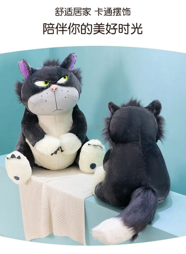 Planet Gates Disney Lucifer The Cat Cute Doll Plush Toy Throw Pillow Cat Doll Birthday Gift Valentine's Day Plush Children's Toy