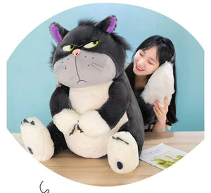 Planet Gates Disney Lucifer The Cat Cute Doll Plush Toy Throw Pillow Cat Doll Birthday Gift Valentine's Day Plush Children's Toy
