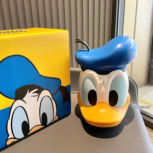 Planet Gates Disney Mickey Mouse Action Figure Model Piggy Bank Anime Child Toys Donald Duck Cartoon Doll Saving Pot Change Jar Decoration