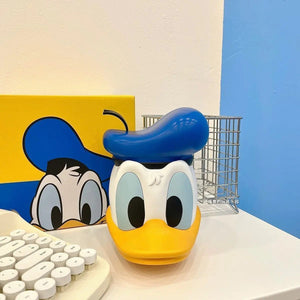 Planet Gates Disney Mickey Mouse Action Figure Model Piggy Bank Anime Child Toys Donald Duck Cartoon Doll Saving Pot Change Jar Decoration