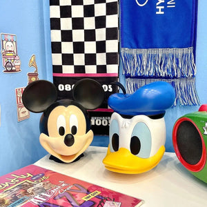 Planet Gates Disney Mickey Mouse Action Figure Model Piggy Bank Anime Child Toys Donald Duck Cartoon Doll Saving Pot Change Jar Decoration