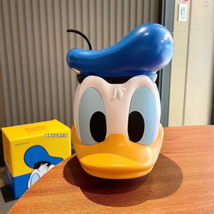 Planet Gates Disney Mickey Mouse Action Figure Model Piggy Bank Anime Child Toys Donald Duck Cartoon Doll Saving Pot Change Jar Decoration