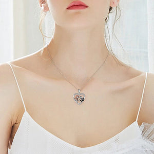 Planet Gates Disney Nightmare Before Christmas Necklace Jack Sally Movie Figures Sweater Chain Fashion Jewelry Accessories Women Lover Gifts