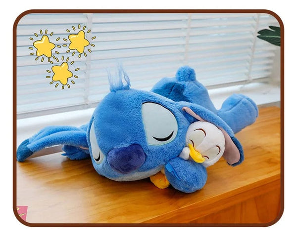 Planet Gates Disney Plush Doll Stitch Lilo Doll Cute Duck Stitch Plush Stuffed Toy Christmas Children's Birthday Gift Kawaii Decoration Toys