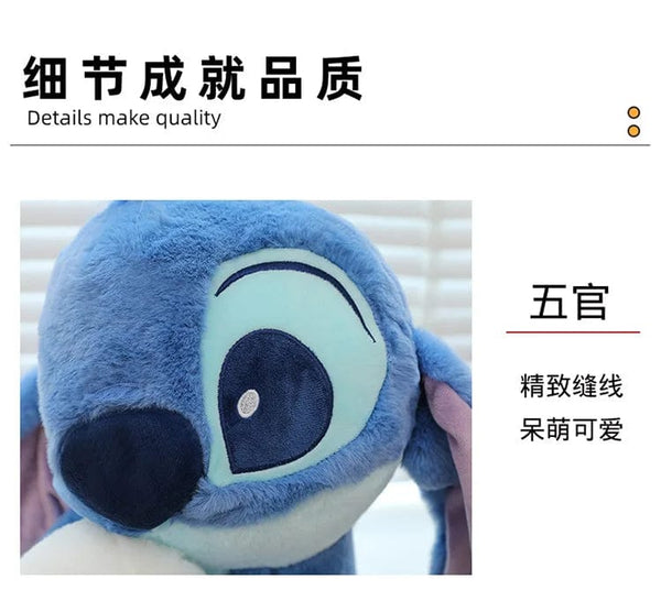 Planet Gates Disney Plush Doll Stitch Lilo Doll Cute Duck Stitch Plush Stuffed Toy Christmas Children's Birthday Gift Kawaii Decoration Toys