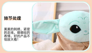 Planet Gates Disney Star Wars Anime Yoda Plush Grogu Mandalorian Figure Yoda Baby Peluche Dolls Stuffed Cartoon Yoda Model Kid Toy Gifts