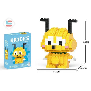 Planet Gates Disney Stitch Building Blocks Anime Kawaii Cartoon mini Action Children's Figures Blocks Bricks Assemble DIY Toys Gift for Kids