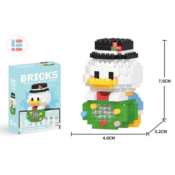 Planet Gates Disney Stitch Building Blocks Anime Kawaii Cartoon mini Action Children's Figures Blocks Bricks Assemble DIY Toys Gift for Kids