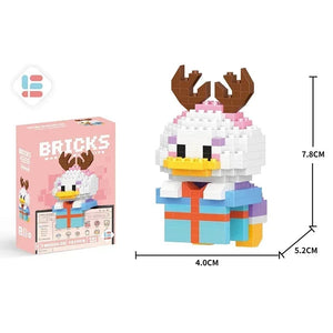 Planet Gates Disney Stitch Building Blocks Anime Kawaii Cartoon mini Action Children's Figures Blocks Bricks Assemble DIY Toys Gift for Kids