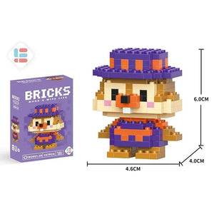 Planet Gates Disney Stitch Building Blocks Anime Kawaii Cartoon mini Action Children's Figures Blocks Bricks Assemble DIY Toys Gift for Kids