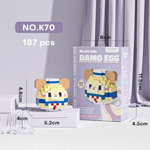 Planet Gates Disney Stitch Building Blocks Anime Kawaii Cartoon mini Action Children's Figures Blocks Bricks Assemble DIY Toys Gift for Kids