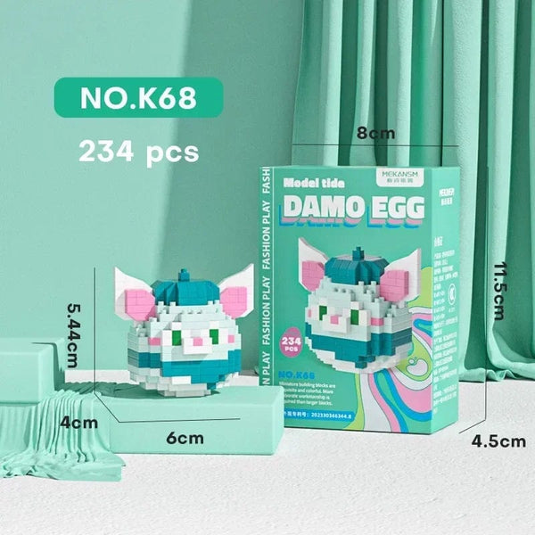 Planet Gates Disney Stitch Building Blocks Anime Kawaii Cartoon mini Action Children's Figures Blocks Bricks Assemble DIY Toys Gift for Kids