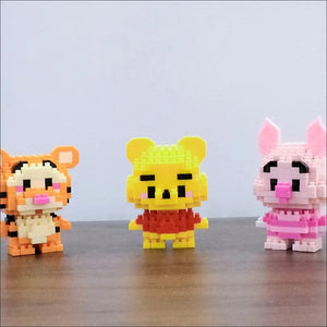 Planet Gates Disney Stitch Building Blocks Anime Kawaii Cartoon mini Action Children's Figures Blocks Bricks Assemble DIY Toys Gift for Kids