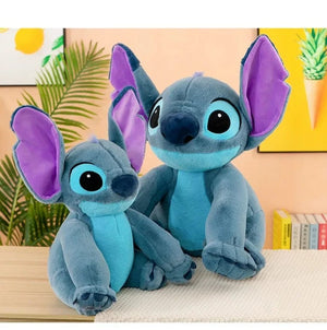 Planet Gates Disney Stitch Plush Toys Dolls Anime Stitch Sitting Stitch 45/60cm Cartoon Stuffed Doll Children's Comforting Pillow Kids Gifts
