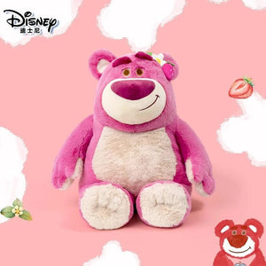 Planet Gates Disney Toy Story 4 Lotso Kawaii Strawberry Bear Stuffed Toys Cartoon&Cute The Bear Plush Dolls Birthday Gift For Kids Girlfriend