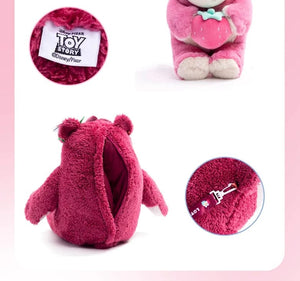 Planet Gates Disney Toy Story 4 Lotso Kawaii Strawberry Bear Stuffed Toys Cartoon&Cute The Bear Plush Dolls Birthday Gift For Kids Girlfriend