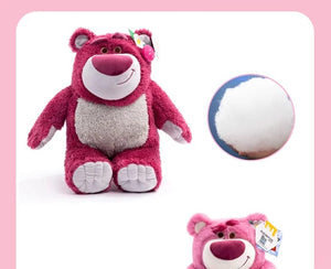 Planet Gates Disney Toy Story 4 Lotso Kawaii Strawberry Bear Stuffed Toys Cartoon&Cute The Bear Plush Dolls Birthday Gift For Kids Girlfriend