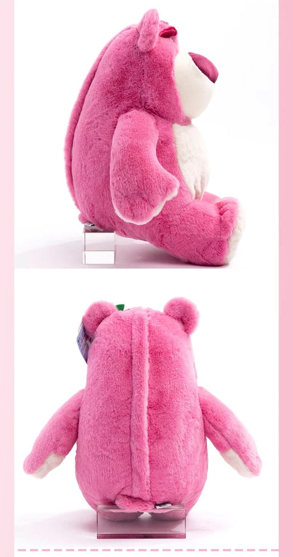 Planet Gates Disney Toy Story 4 Lotso Kawaii Strawberry Bear Stuffed Toys Cartoon&Cute The Bear Plush Dolls Birthday Gift For Kids Girlfriend