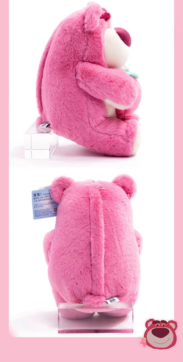 Planet Gates Disney Toy Story 4 Lotso Kawaii Strawberry Bear Stuffed Toys Cartoon&Cute The Bear Plush Dolls Birthday Gift For Kids Girlfriend