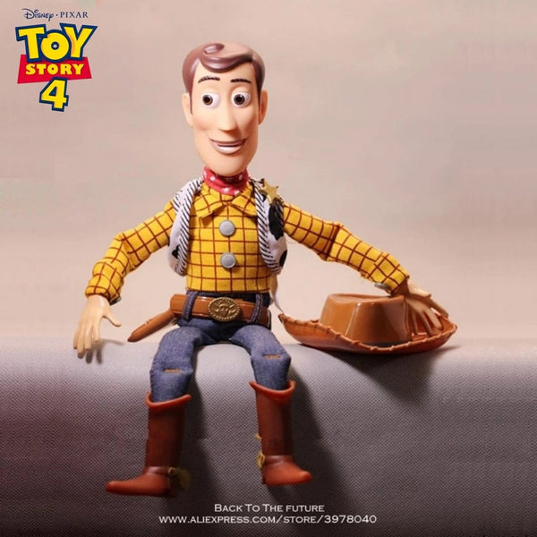 Planet Gates Disney Toy Story 4 Talking Woody Buzz Jessie Rex Action Figures Anime Decoration Collection Figurine toy model for children gift