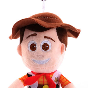 Planet Gates Disney Toy Story 4 Woody Jessie Buzz Lightyear Plush Toy Cartoon Anime Stuffed Woody Dolls Keychain Bag Pendant Kids Xmas Gifts