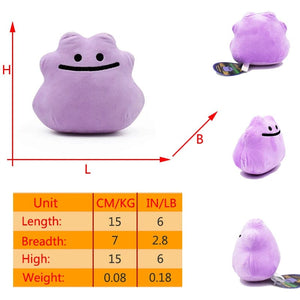 Planet Gates Ditto Pokemon Gengar Cosmog Haunter Plushies Toy Koffing Gastly Ditto Kawaii Purple Anime Peluche Stuffed Doll Christmas Souvenir Gift