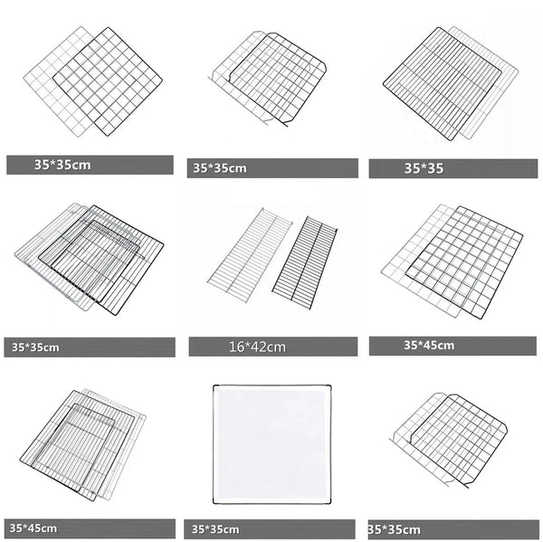 Planet Gates DIY Animal Cage Foldable Pet Dogs Playpen Crate Fence Puppy Kennel House Exercise Training Cage Puppy Kitten Space Dog Supplie