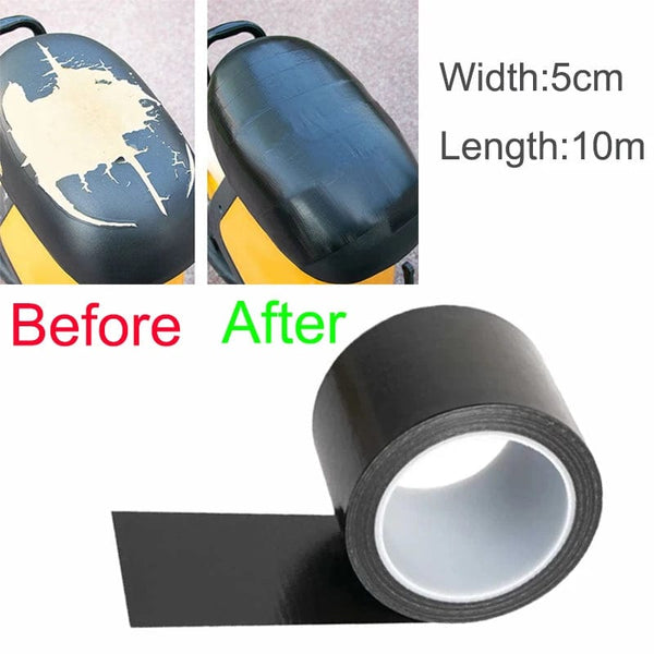 Planet Gates DIY Leather Repair Tape Self Adhesive Patch Car/Motorcycle Seat Sofa Repair Sticker Electromobile Seat Renovate Repair Tape Roll
