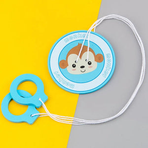 Planet Gates DIY Montessori Busy Board Wooden Accessories Hand Pulled Wheel Gear Drum Car Board Castle Early Educational Toy For Childre Gift