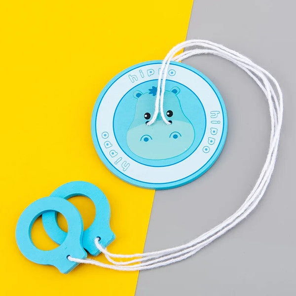 Planet Gates DIY Montessori Busy Board Wooden Accessories Hand Pulled Wheel Gear Drum Car Board Castle Early Educational Toy For Childre Gift