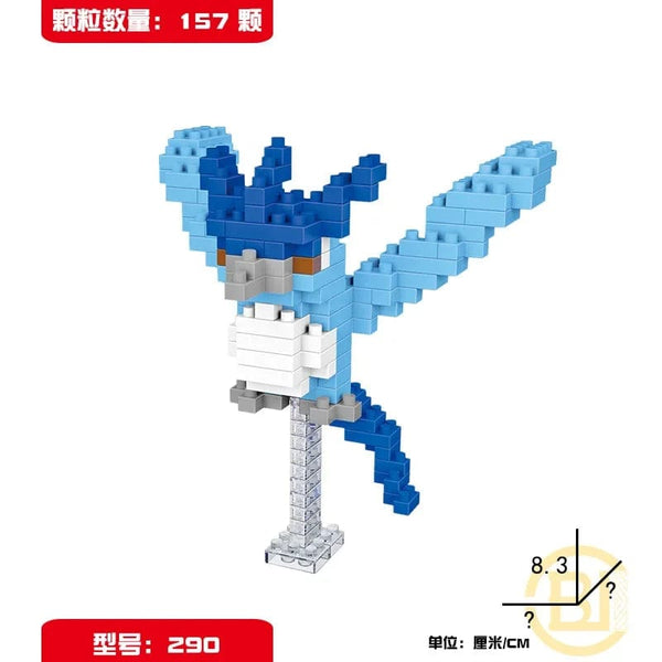 Planet Gates DIY Pokemon Blocks Small Cartoon Mini Building Block Pikachu Charizard Eevee Mewtwo Anime Assemble Action Model Dolls Toys
