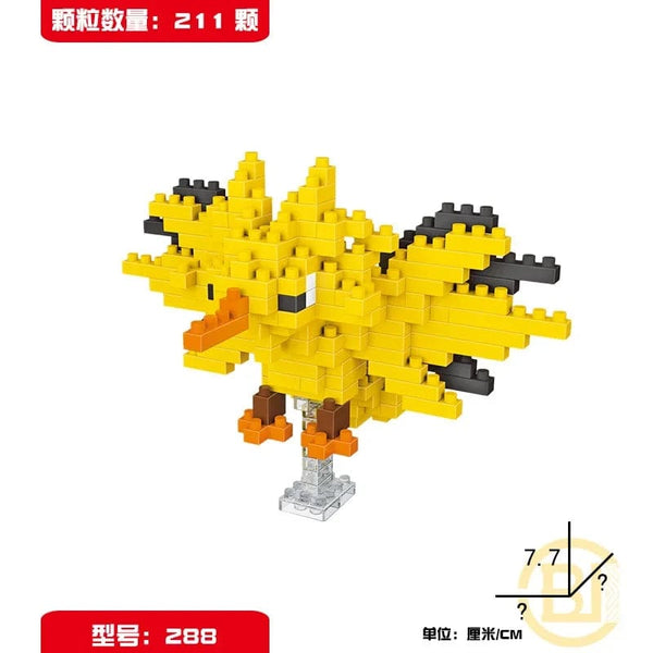 Planet Gates DIY Pokemon Blocks Small Cartoon Mini Building Block Pikachu Charizard Eevee Mewtwo Anime Assemble Action Model Dolls Toys
