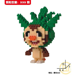 Planet Gates DIY Pokemon Blocks Small Cartoon Mini Building Block Pikachu Charizard Eevee Mewtwo Anime Assemble Action Model Dolls Toys