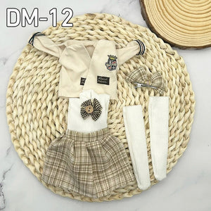 Planet Gates DM8 clothes 12inch 30cm Princess BJD Doll Full Set Clothes Girl Gift Toys With Skirt Hat Headdress Girls Dress Up DIY Toys