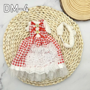 Planet Gates DM8 clothes 12inch 30cm Princess BJD Doll Full Set Clothes Girl Gift Toys With Skirt Hat Headdress Girls Dress Up DIY Toys