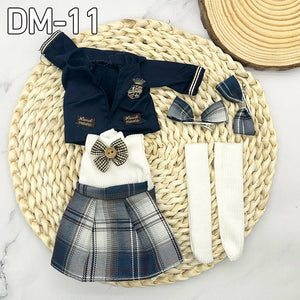 Planet Gates DM8 clothes 12inch 30cm Princess BJD Doll Full Set Clothes Girl Gift Toys With Skirt Hat Headdress Girls Dress Up DIY Toys