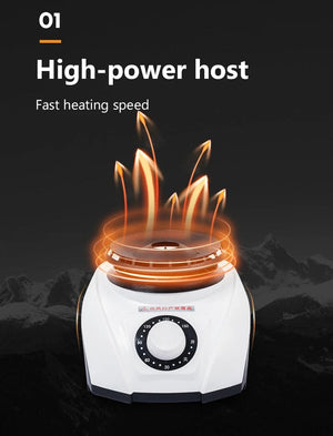 Planet Gates DMWD Multifunctional Portable Clothes Dryer Air Warmer with 180mins Timer Overheat Protection Waterproof Cloth Drying machine US