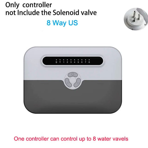 Planet Gates DN50 Solenoid Valve WiFi Smart irrigation Controller Garden Sprinkler Controller Timing Control Of Watering Flowers 8-way Water Valve Controller